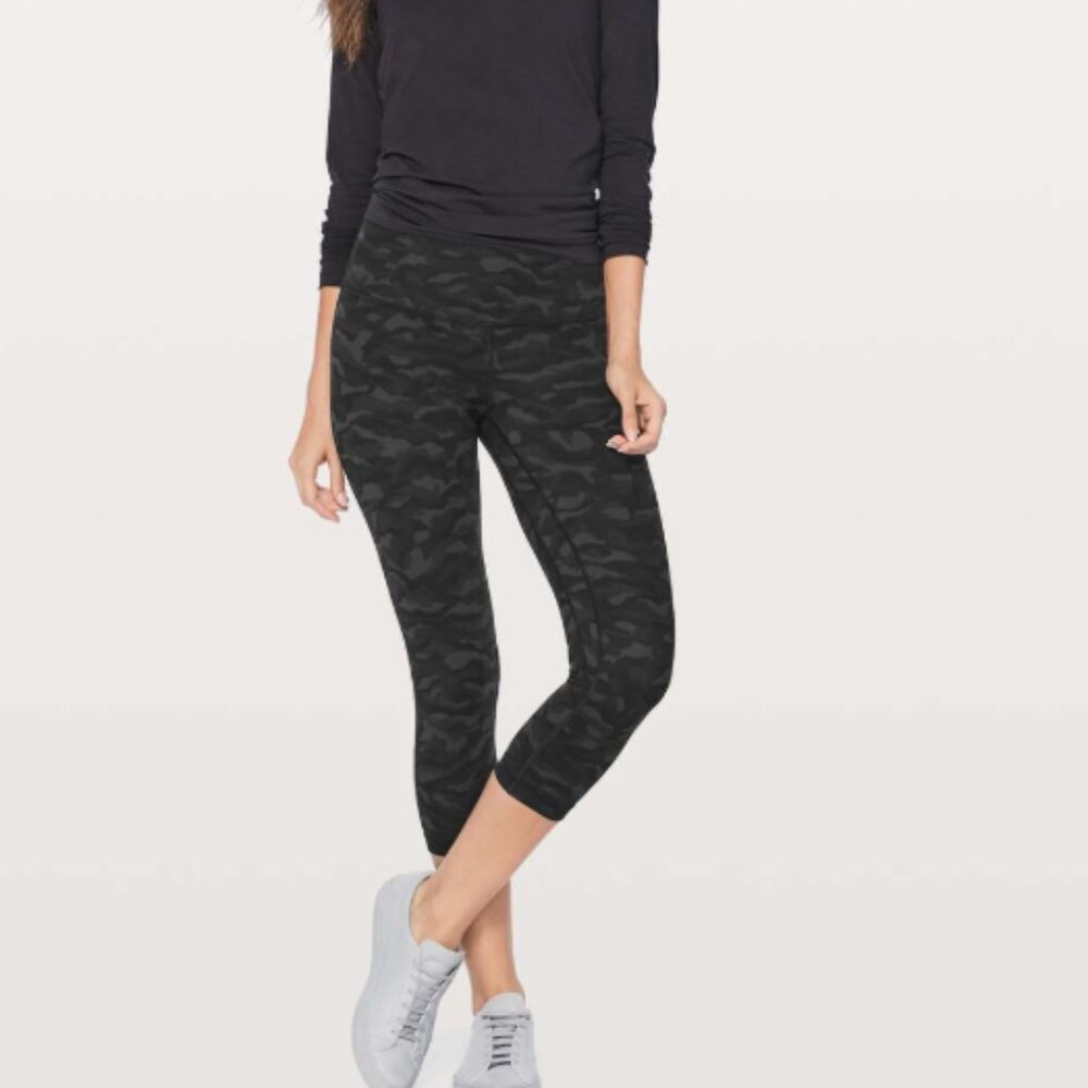 Lululemon Align Crop *21" Formation Camo - Picture 1 of 6